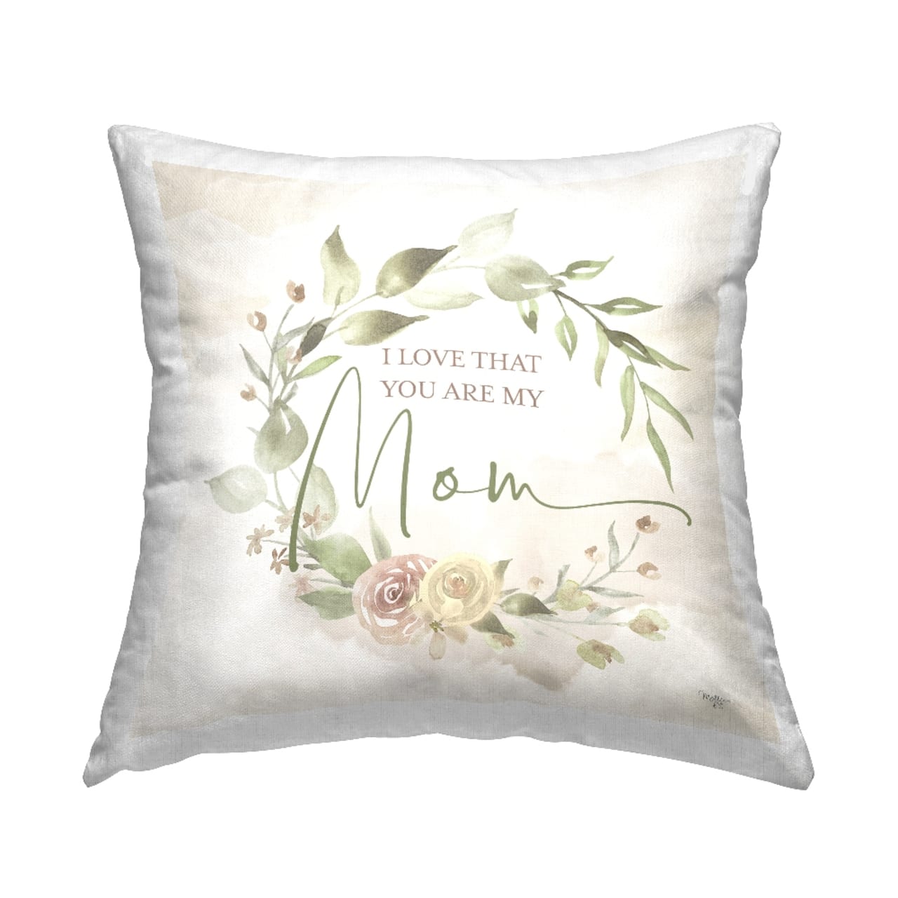 Stupell Industries Appreciative Mother's Day Phrase Decorative Printed Throw Pillow